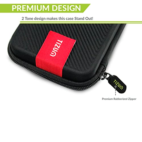 TIZUM-External-Hard-Drive-Case-for-25-Inch-Hard-Drive-Double-Padded-Black