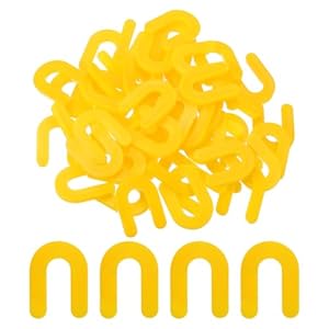 Sourcing Map U-Typ Fliesen-Abstandshalter 50 Stück