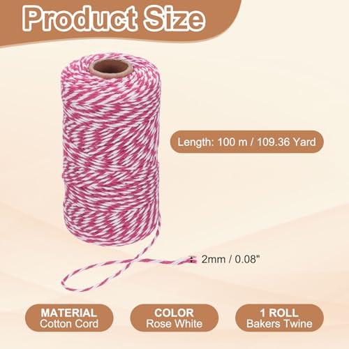 Hilo de algodón para decoraciones de fiesta y empaques de regalo 3