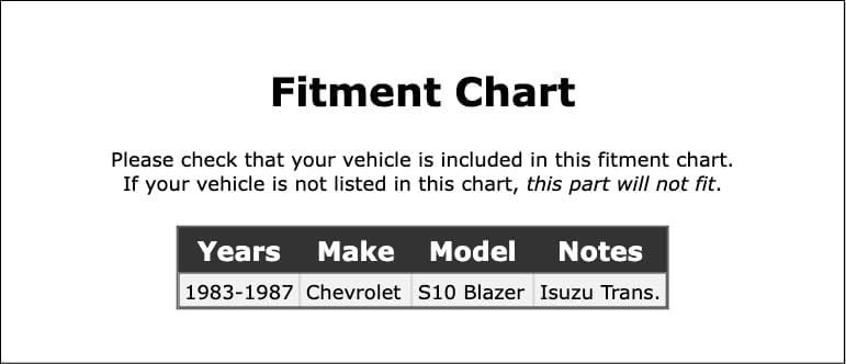 Front Manual Transmission Input Shaft Bearing Compatible With Chevrolet S10 Blazer 1987 1986 1985 1984 1983 P-5228314