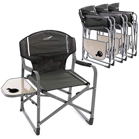 Divero 4er Set Angelstuhl Regiestuhl Campingstuhl Cover