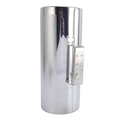 Grattoir guiro ergonomique et shaker métallique à double sonorité de scène
