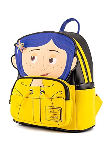 Loungefly Laika Coraline Raincoat Cosplay Womens Double Strap Shoulder Bag Purse3
