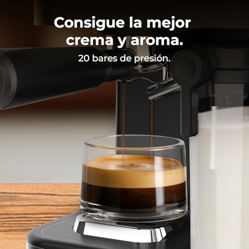 Cafetières Cecotec Power Espresso Coldbrew Latte Oscuro – 1,5L 20 Bars Écran Tactile - vue 7