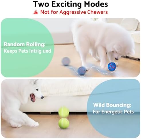 seagi Interactive Dog Toys — top-down angle highlighting key features