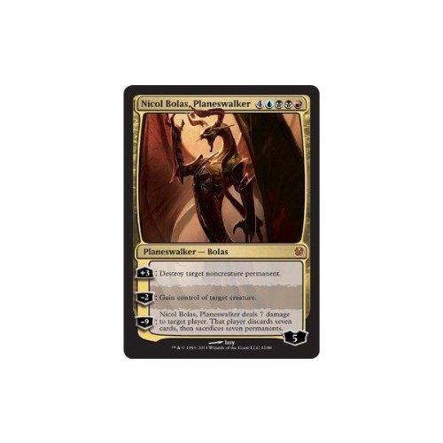 Magic The Gathering - Nicol Bolas, Planeswalker - Duel Decks: Ajani vs Nicol Bolas - Foil