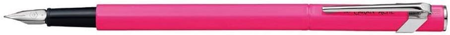 Caran d'Ache 849 0842-090 Fountain Pen, EF Extra Fine Point, Fluorescent Pink, Dual Use Type