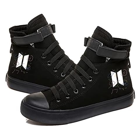 FYPmask BTS Merchandise BTS New Canvas Shoes Cover
