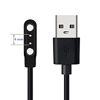 Vista 1 de Cargador universal magnético para reloj inteligente, accesorios de reloj inteligente de 2 pines, cargador de repuesto de succión magnética