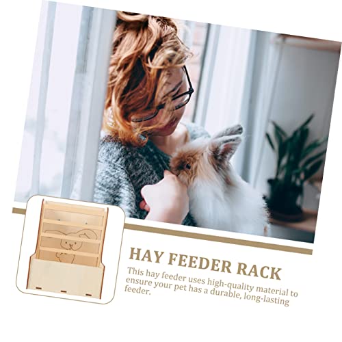 Ipetboom 2 Unidades Suporte De Grama De Coelho Alimentador De Forragem Feno De Coelho Comedouro De C