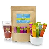 Cusa Tea & Coffee, Green & Black Tea Variety Pack. Premium Instant Tea, Real Fruit and Spices, Organ
