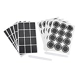 Autocollants noirs : un bon autocollant de d'assaisonnement pour votre cuisine, vous apporte beaucoup de commodité.