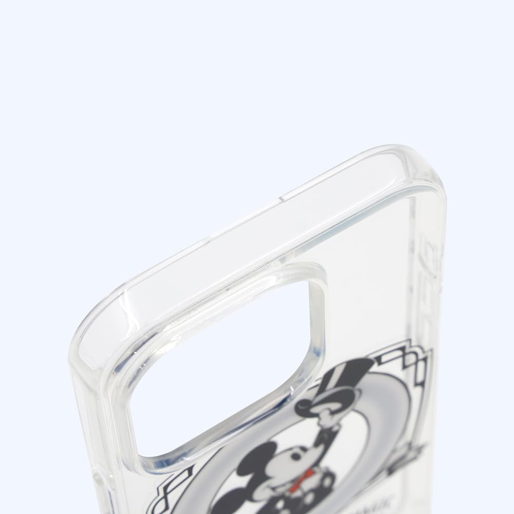 Inglem iPhone 16 Pro Max (2024 Released Model) Case, Disney Spikatel MagSafe Compatible with Magnetic Accessories, Shock Absorption, Bumper, TPU Soft Case, Pooh _ Total Handle 3, iPhone 16, Smartphone