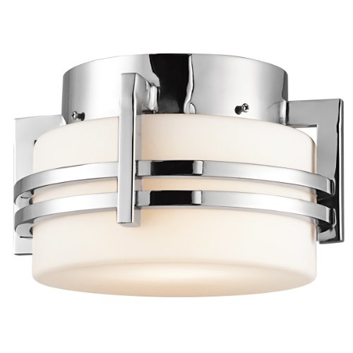 Authentic Crazy Deals Kichler 9557PSS316 Pacific Edge 1-Light Exterior Flush Mount, Polished Stainless Steel Finish with Satin Etched Glass Tech Deals 🔥 Kichler 9557PSS316 Pacific Edge 1-Light Exterior Flush Mount, Polished Stainless Steel Finish with Satin Etched Glass