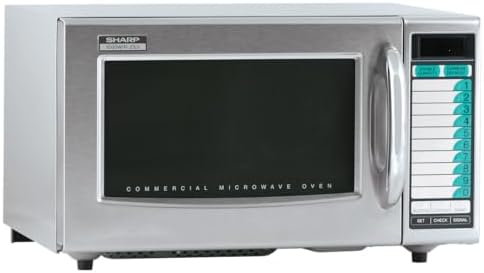 Sharp Medium-Duty Commercial Microwave Oven (15-0429) R-21LVF1 Cubic Feet