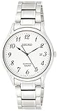 Wasserdichtigkeit: 10 bars Seiko Herren Analog Quarz Uhr mit Edelstahl Armband SGEH73P1