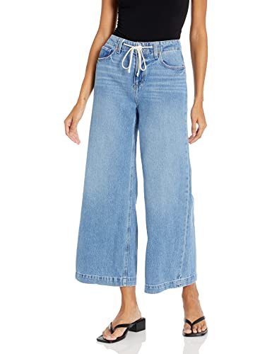 PAIGE Men's Zoey High Rise Wide Leg Ankle Length in Coastline