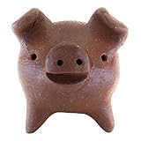 THE JOY TREE Chanchito 3 Legged Pig - Good Luck Token of Abundance and Happiness, Small 2 x 2 x 2