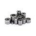 Price comparison product image [Rubber Sealed] RC Bearing Kit Set for Tamiya TT-02, TT-02D & TT-02R Complete by SnowSpitzShop Brand