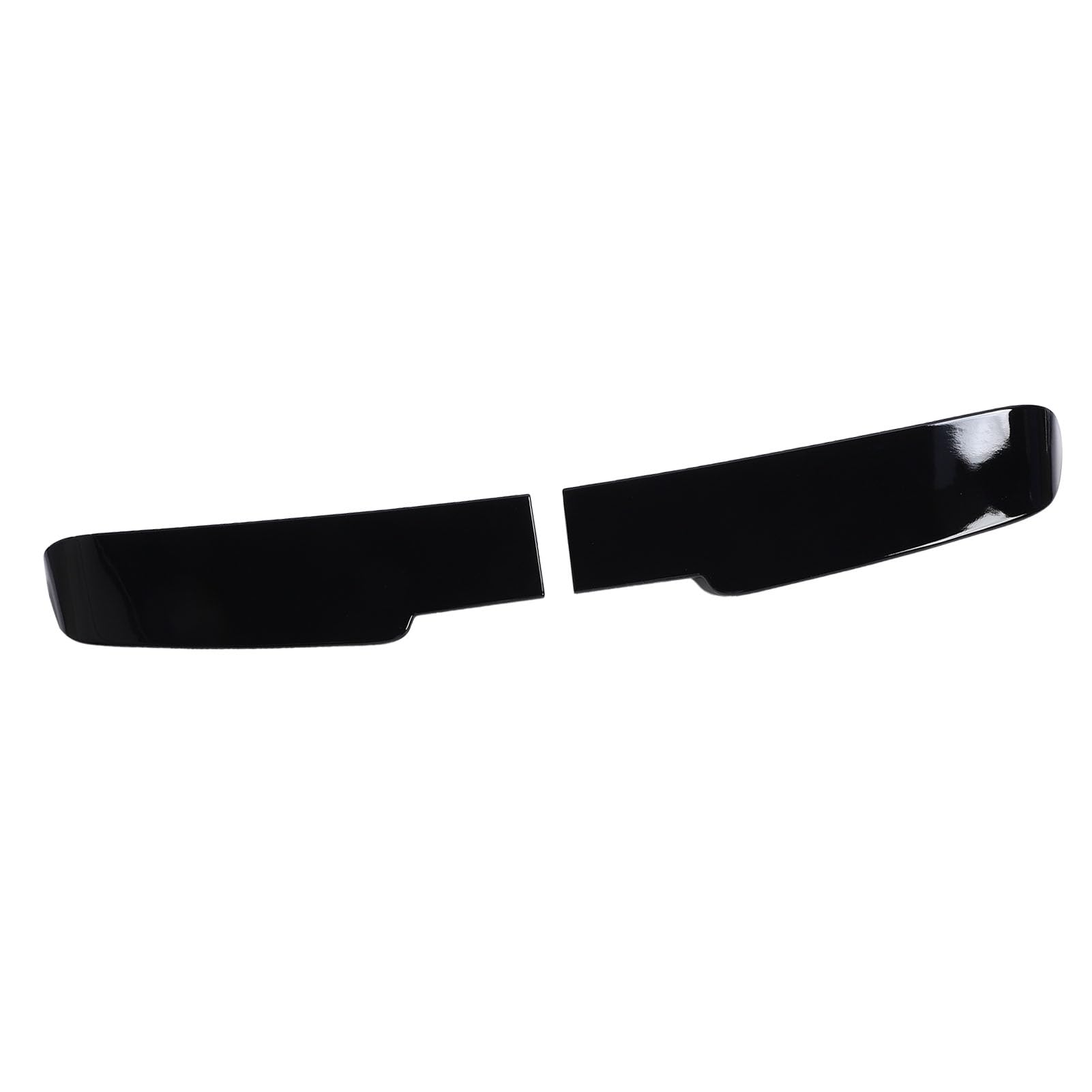 Becquet de Toit Arrière Double Porte de Grange Noir Brillant pour T5 T5.1 T6 T6.1 | Kit de Rebord d'aile de Micro Aéro Léger