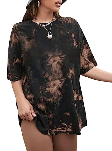 CSDAJIO Women's Trendy Oversized T Shirt Graphic Tee Crewneck Short Sleeve Loose Cute Going Out Summer Tops2