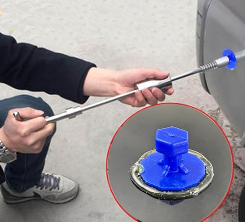 Hyamass 30Pcs Car Body Paintless Dent Removal Kit Puller Tabs Dent Repairs Tool Set Suction Cup Glue Tabs Auto Dent Puller with Hail Dent Removal Kit - Thumbnail 2