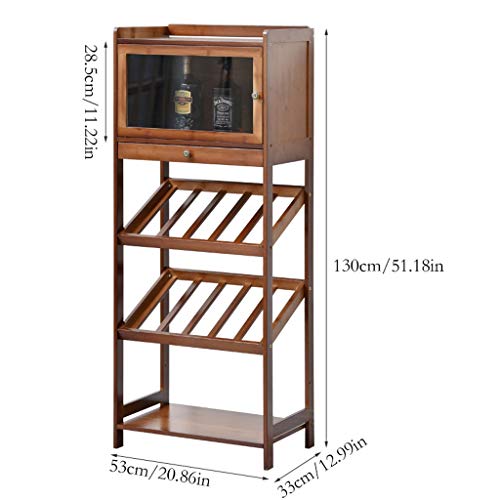 Soporte para botellas de vino para cocina y bar miniatura 2