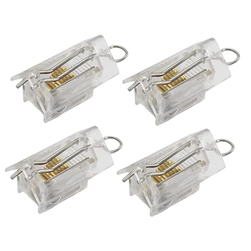 JISADER 4 Piezas de Cerradura de cordón de persiana Romana, Mecanismo de Bloqueo de cordón, Cortinas de Ventana ciega, cerraduras de cordón de persiana