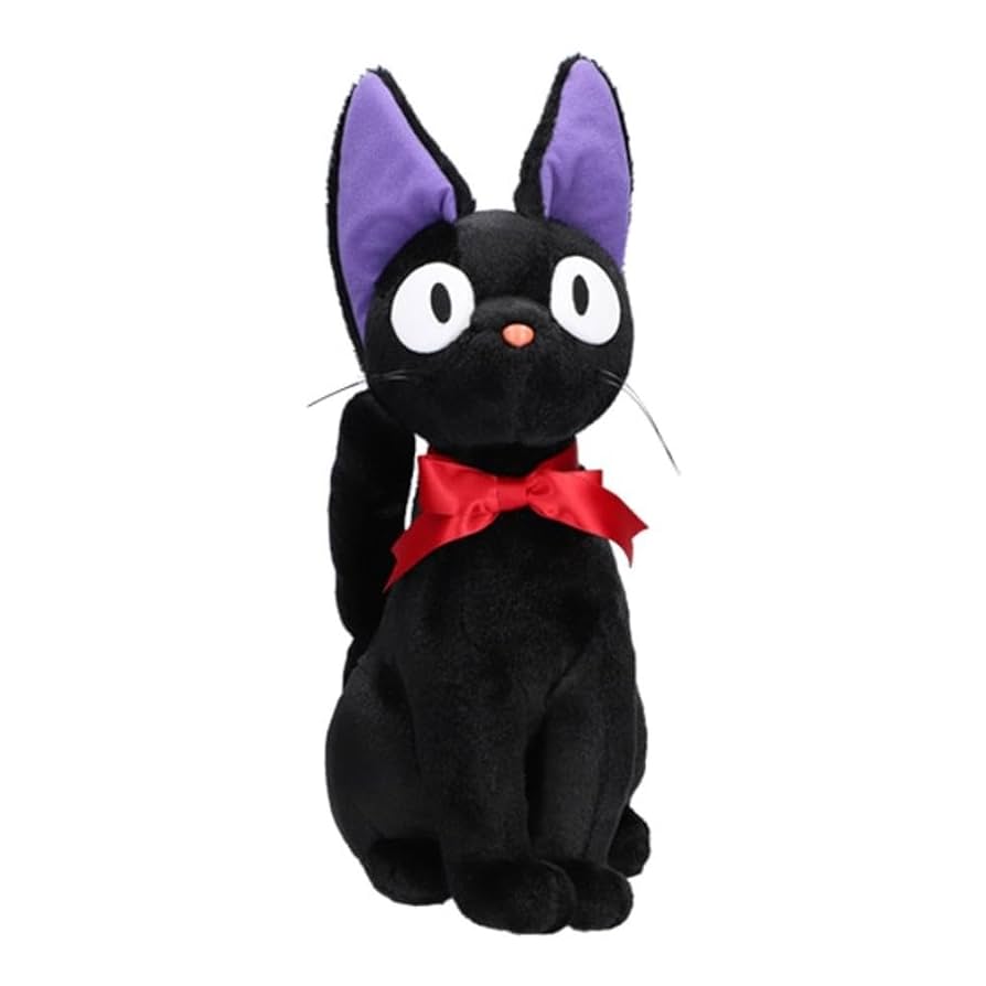 【初期モデル】ジジ ジブリ パペット 魔女の宅急便 ぬいぐるみ サンアロー 初期モデル】ジジ ジブリ パペット 魔女の宅急便 ぬいぐるみ