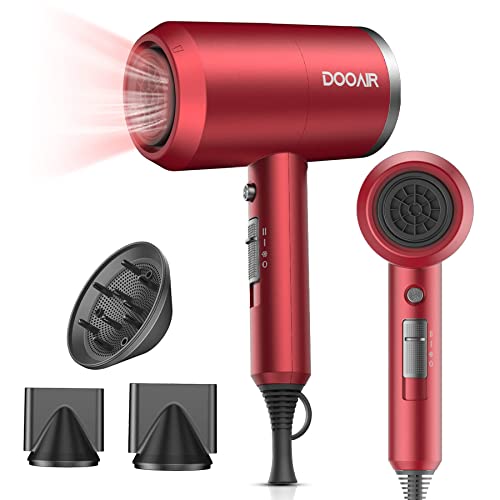 Ionic Hair Dryer, DOOAIR 1875W Blow Dryer with Diffuser and