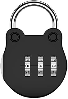 Combination Lock for Locker 3 Digit,Waterproof Padlock for lockers, Bag, School, Toolbox, Gate, Case, Outdoor, Hasp Storage