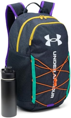 Under Armour Unisex Hustle Sport 6.0 Backpack, (016) Anthracite Medium Heather/Anthracite/White, One Size Fits Most - 2