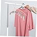 MUCKLILY Multi Functional Sock Drying Rack Sturdy Clothes Hanger with Clips for Underwear Socks and Items Organizer for Home Use and All Year Drying