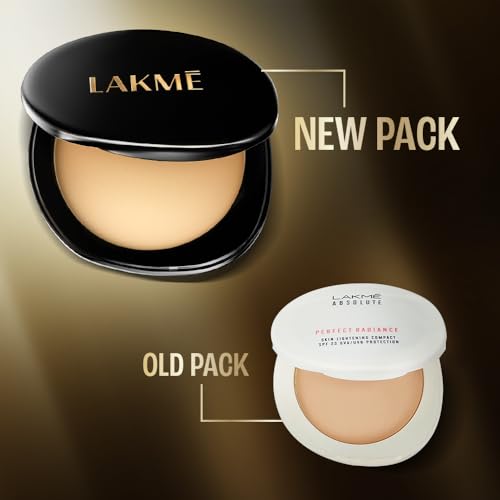 Image of Lakme Ultimate Glam Compact, Skin Lightening Compact Powder, Matte Oil Control for 12 Hrs Face Makeup, with Vitamin B3, (OG Collection)