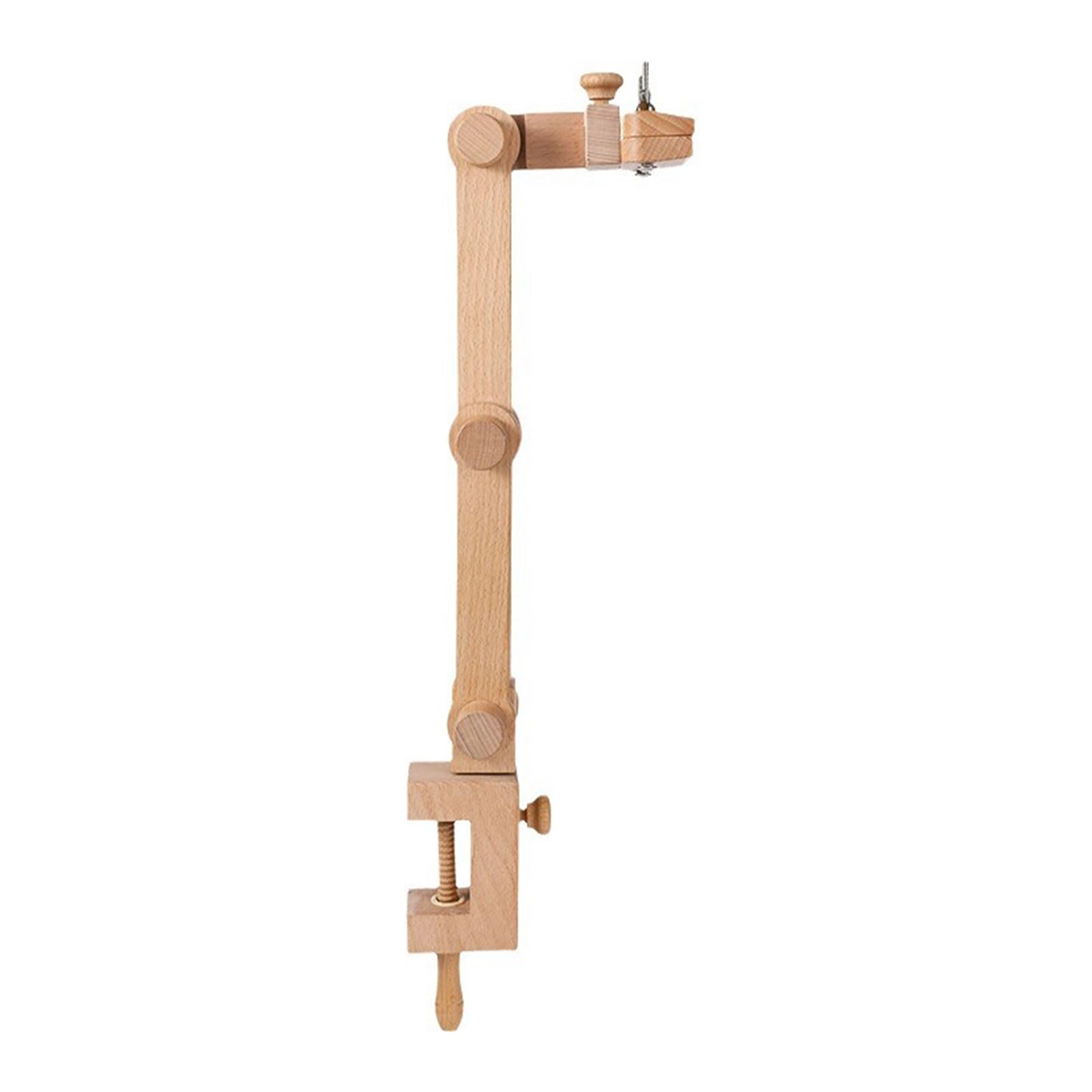 Table Adjustable Embroidery Frame Stand 360 Degree Rotatable Embroidery Hoop Desk Stitching Supplies