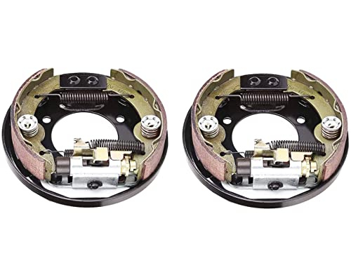 BestAccess Golf Cart EZGO Brake Assembly | Rear Brake Cluster Fits 1996-up EZGO TXT PDS Medalist and 1993-up Yamaha G14 G16 G19 G20 G21 G22 OEM#70998-G01 70998-G02 (2PCS)