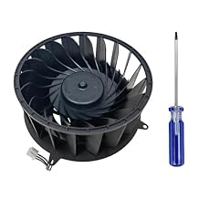 Hzxkqmil Internal Cooling Fan Replacement for PS5 Pro Console, 19 Blades Inner Coolers Fan CPU Cooling Fan 12V 1.80A Gaming Accessories for PS5 Pro