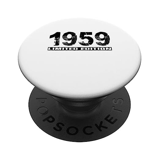 Edición limitada 1959 Cumpleaños 1959 Vintage 1959 PopSockets PopGrip Intercambiable