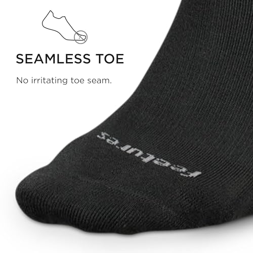 Feetures Everyday Max Cushion Crew Sock for Men - Moisture-Wicking Socks4