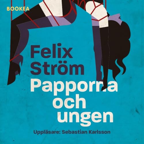 Diseño de la portada del título Papporna och ungen