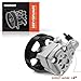A-Premium Power Steering Pump, with Pulley, Compatible with Volvo XC90 2005 2006 2007 2008 2009 2010 2011, 4.4L Gas