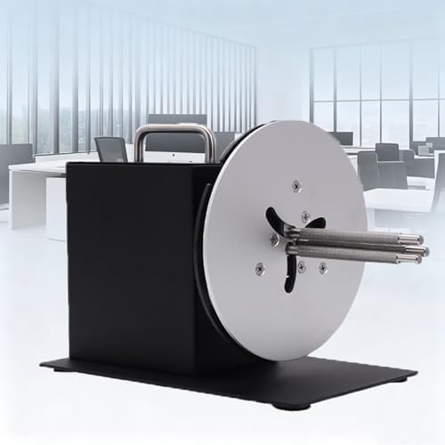 Avvolgitore di Etichette Regolabile, Macchina Avvolgitrice Automatica per Etichette, Larghezza 120 Mm/Diametro 185 Mm, velocità 1-8 Pollici/s, Anima da 1-3", per Tutti I Tipi di