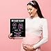 Canopy Street Pregnancy Timeline Chalkboard Sign/My Baby Bump Infant Milestone Photo Prop Board / 10