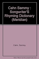 The Songwriter's Rhyming Dictionary 0452009545 Book Cover