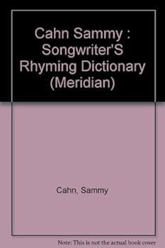 Paperback The Songwriter's Rhyming Dictionary Book