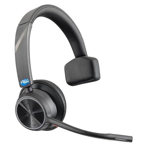 Auriculares inalámbricos mono SIMPLETEK con micrófono flexible y doble opción de conexión