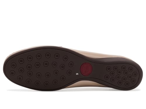 Image of Women's Genuine Leather Slip on Buckle Loafer
