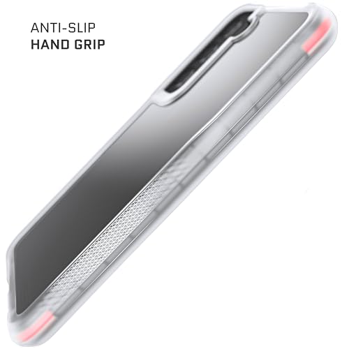 Image of Ghostek COVERT Clear Galaxy S22 Case Premium Shock-Absorbent Protective Phone Cover Screen and Camera Lens Protection Shockproof Heavy Duty Grip Bumper Designed for 2022 Samsung S22 5G (6.1in) (Clear)