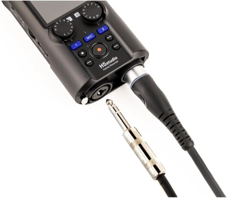 Zoom H5studio 4-Track Handy Recorder with 32-Bit Float Recording Bundle with Zoom BTA-1 Bluetooth Adapter + Headphones + 64GB Memory Card + Furry Wind Screen + 4 Pack AA Batteries + Cloth (7 Items)