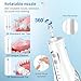 Danou1 Rotation Electric Cordless Water Pulse Rechargeable Portable for Teeth: Waterproof for Daily Teeth Cleaning, Oral Irrigator for Travel & Home Use, USB Rechargeable,Quiet Operation.